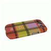 CUSTODIA DEJAVU DVS3BQ10R Back Cover TARTAN per Samsung Galaxy S3 i9300 - colore ARANCIONE